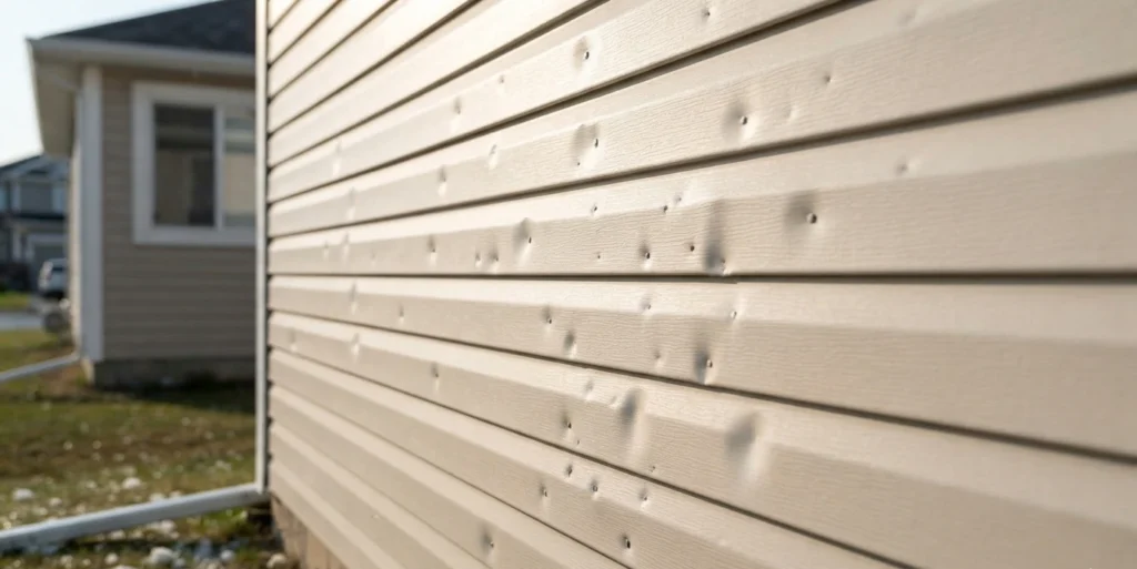 Aluminum Siding Hail Damage Insurance 2