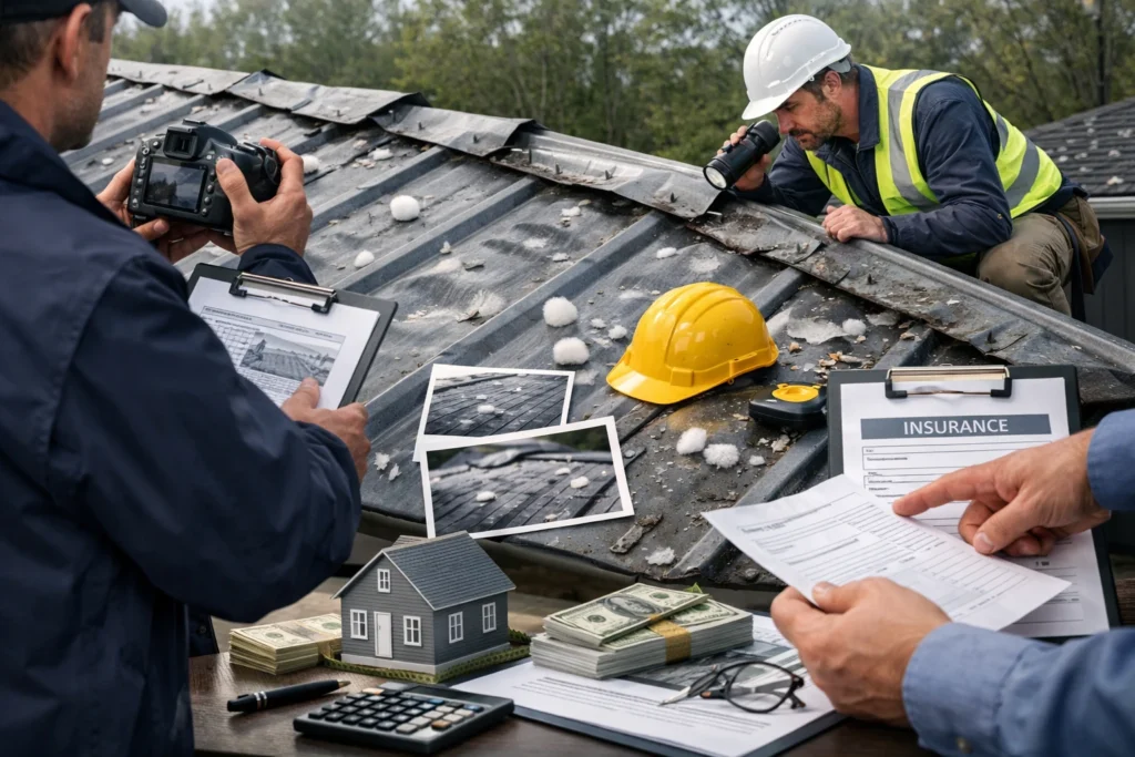 Will Insurance Pay Hail Damage on a Metal Roof 2